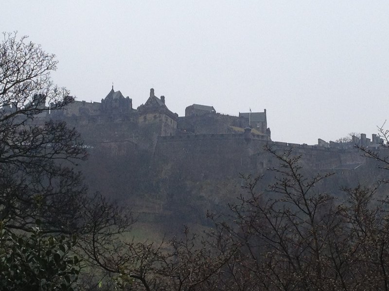 The Castle on a Rainy Day