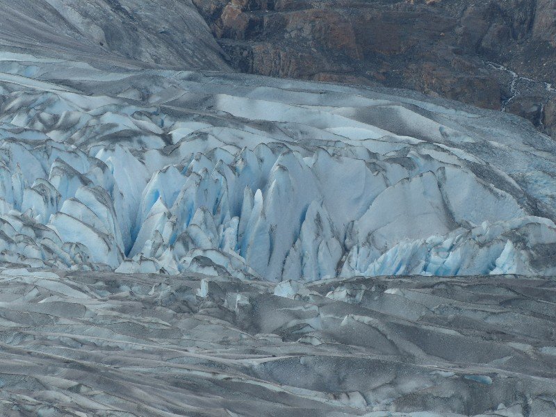 Up close with the glacier