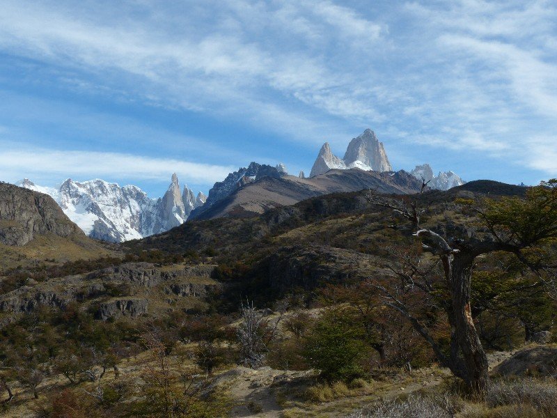 View to the Cerro Torre Range