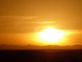 Sunrise on the Salar de Uyuni