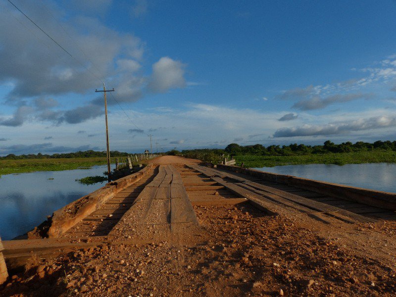 Typical Pantanal Bridge on the Transpantaneria