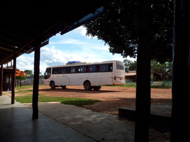 Our bus from San Matias