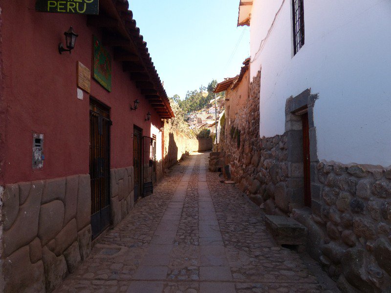 Typical lane in Cusco