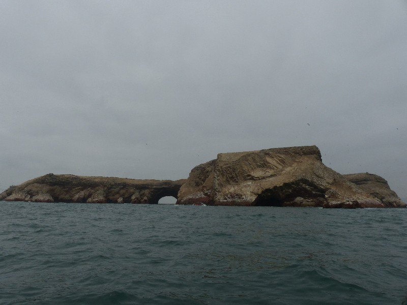 One of the islands at Islas Ballestas