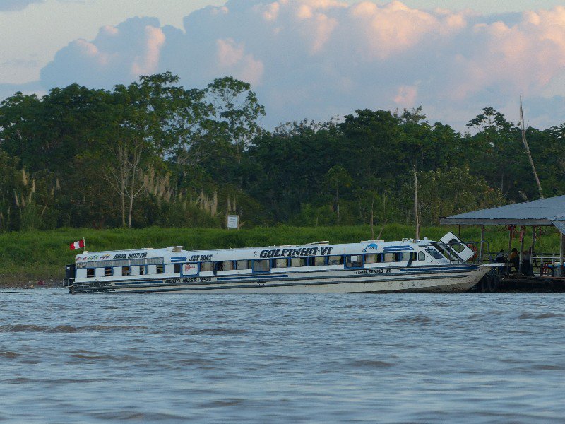 Our speedboat from Iquitos