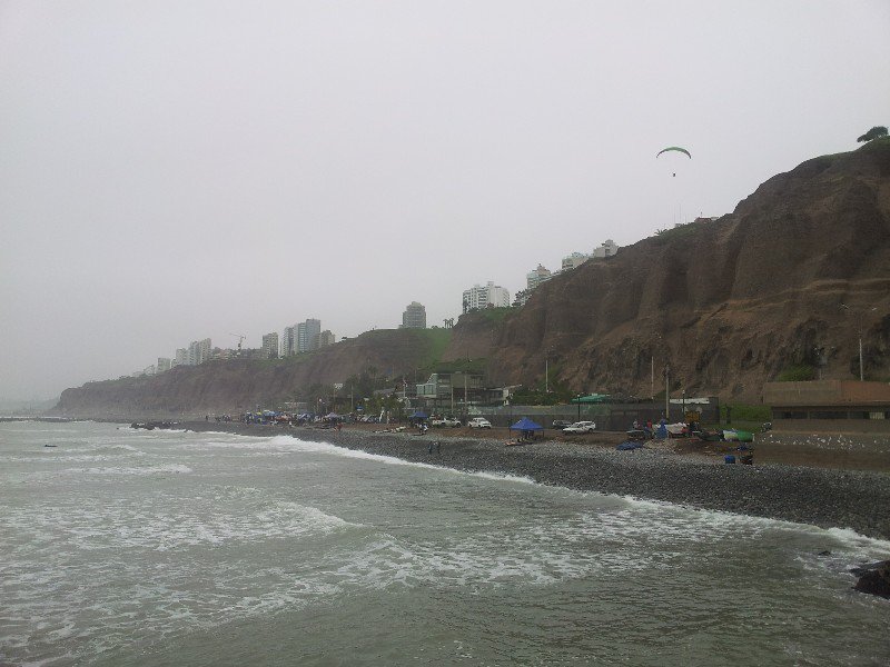 The beach at Lima