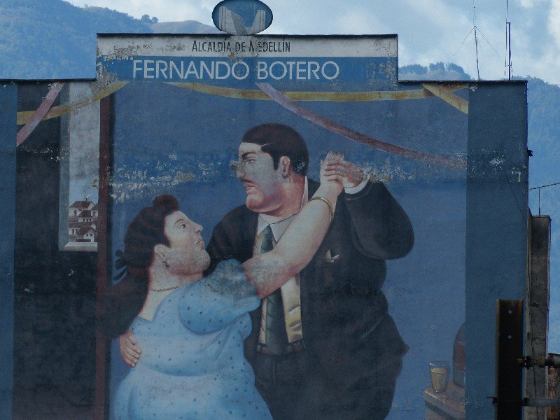 Poster for Fernando Botero Exhibition  