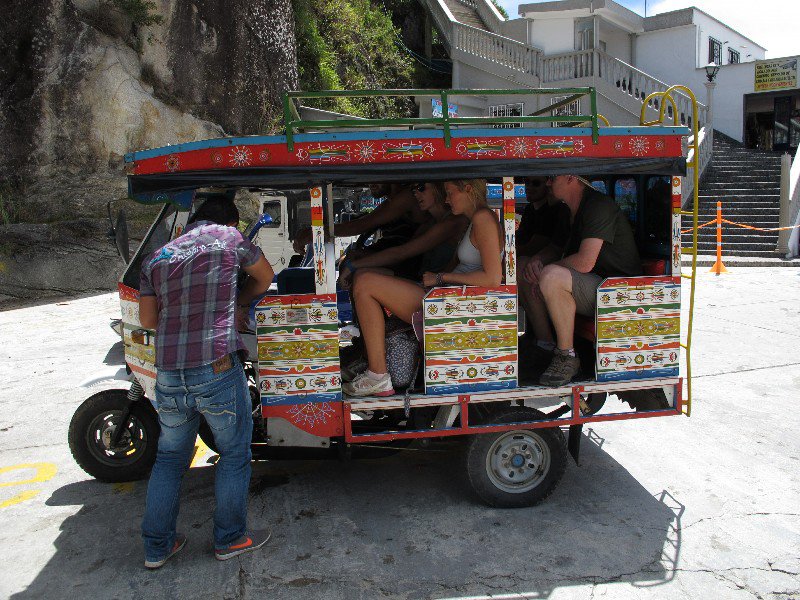 How to fit 8 people in a Tuk Tuk
