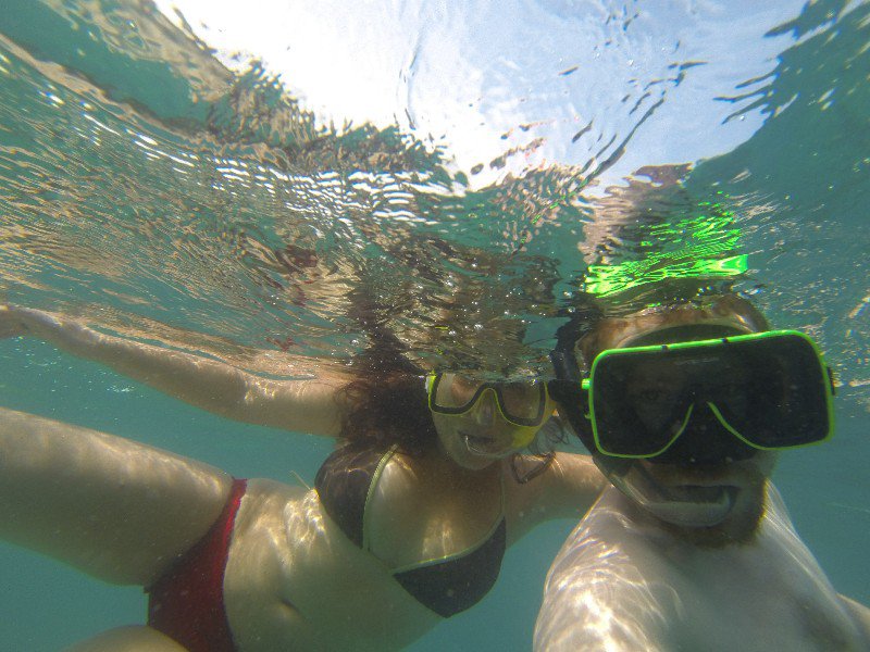 Snorkelling at Isla Perro