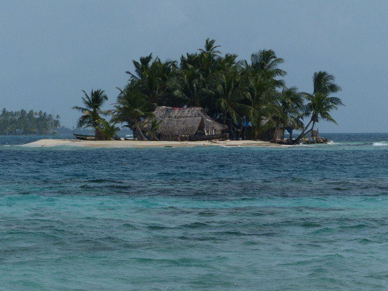 One of the many small islands