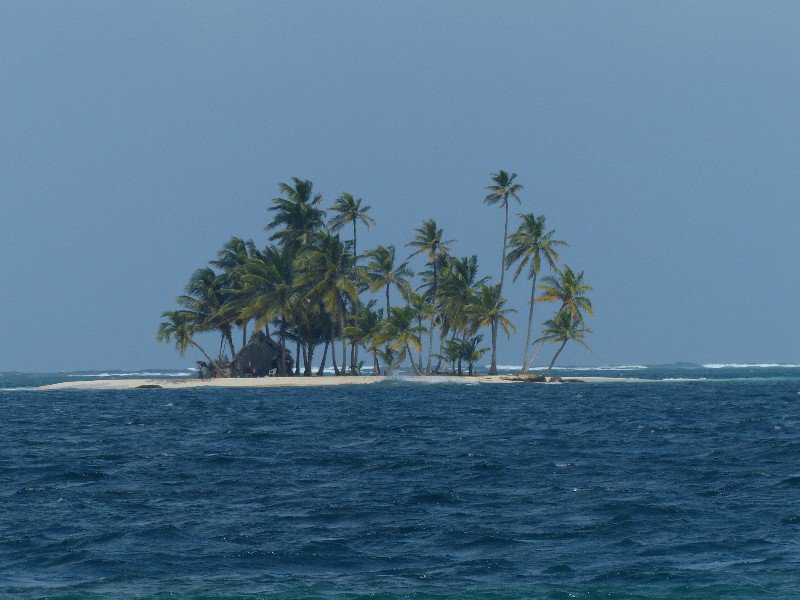 One of the many small islands