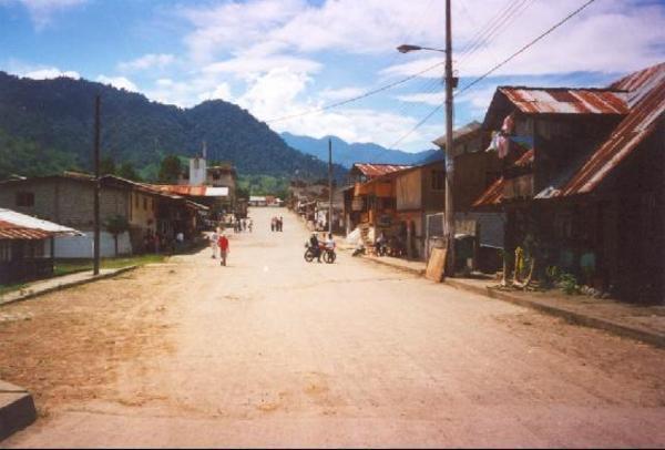 Mindo Main Street