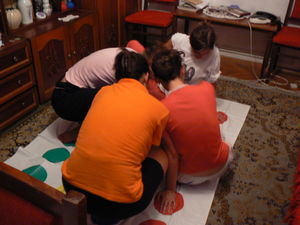 Playing TWISTER