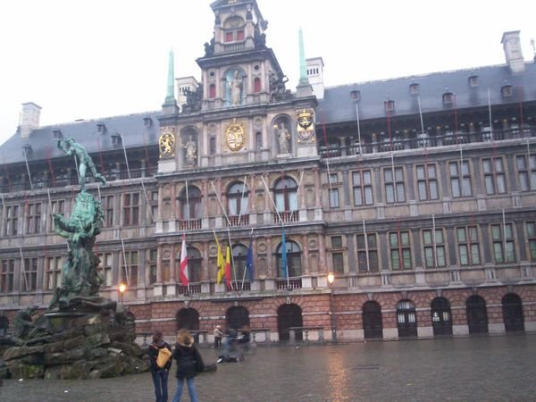 City hall in Antwerp