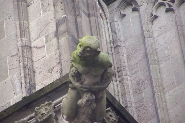 Gargoyle - detail of the cathedral