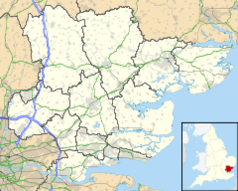 MAP OF WHERE WALTHAM ABBEY IS LOCATED