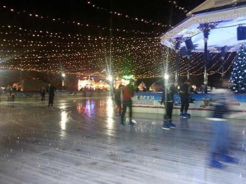 winter wonderland ice skating