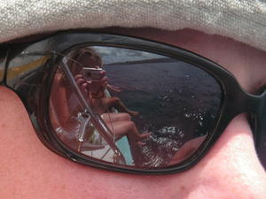 View from Lucy's sunglasses