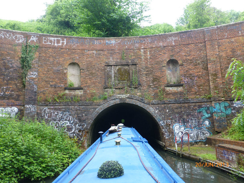 Eat portal of Brandwood Tunnel