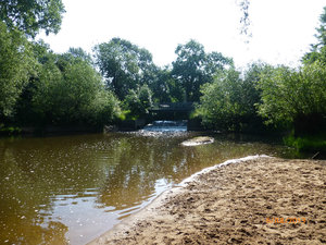 The swimming area of the R. Weaver - 