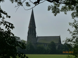 Gothic church at Oughtrington