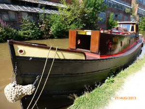 A 1932-built Grand Union Canal craft....