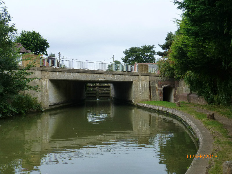 Canal bridge carrying the A5 - Watling Street.