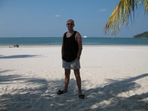 Graham on Pantai Cenang