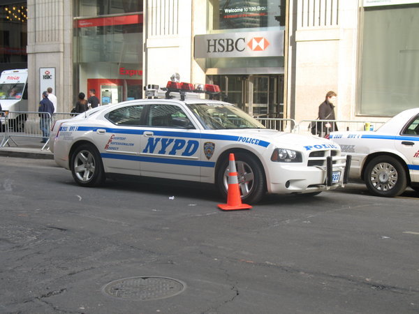 NYPD Police Traffic car