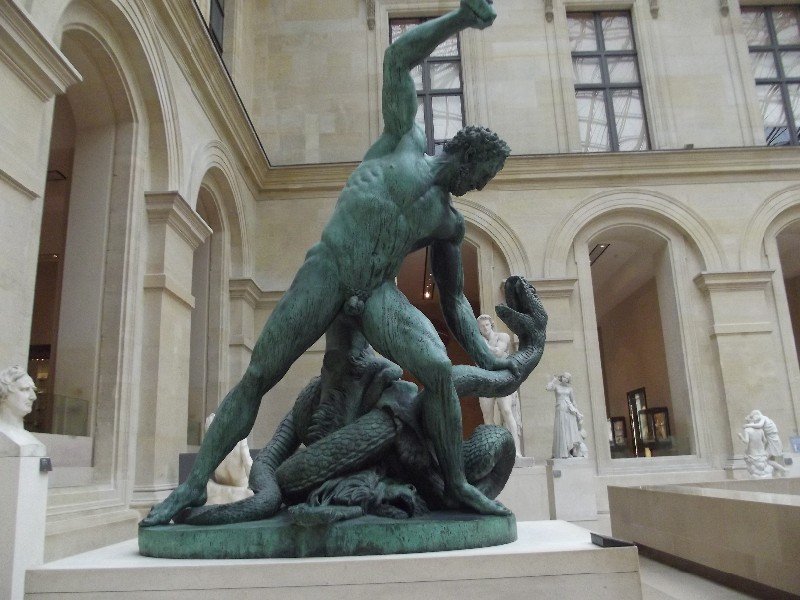 Hercules and the Serpent