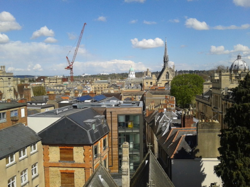 23 Oxford from the  Saxon tower