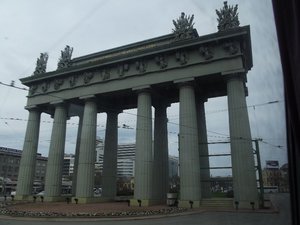 Arch made from Nazi Artillery