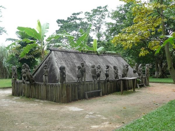 Coto tomb at Ethnology Museum, Hanoi