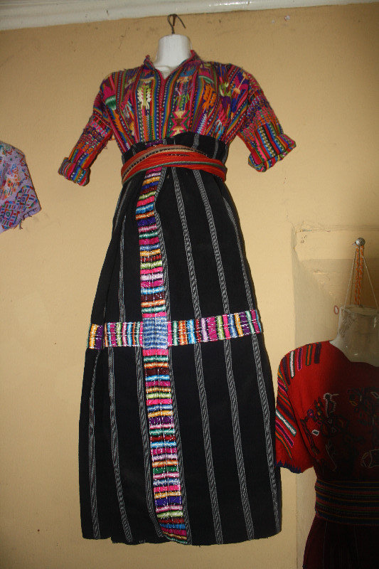 A hand woven dress