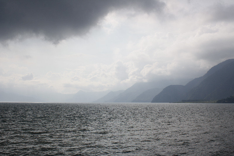 Lake Atitlan - shores - 3pm