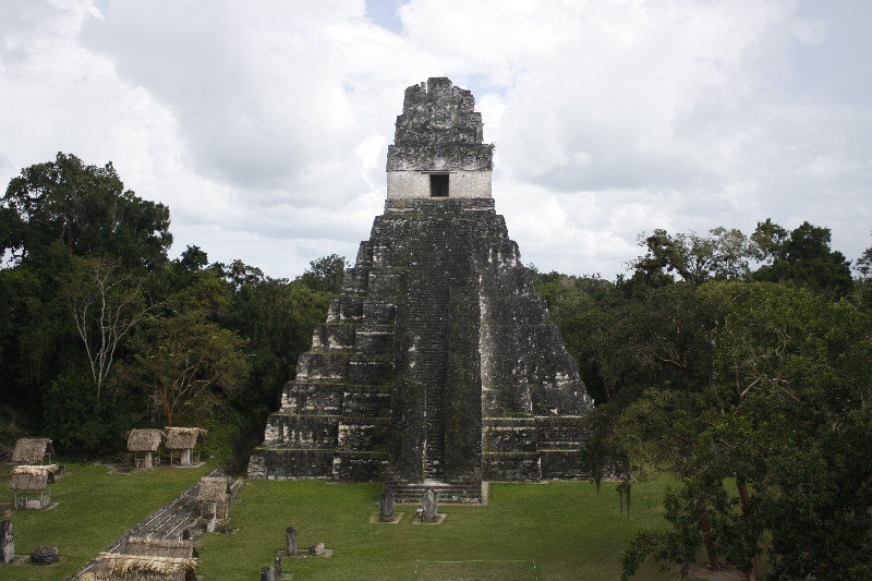 One of the temples in the Gran Plaza