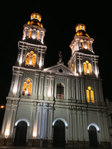 Santa Domingo Church at Night