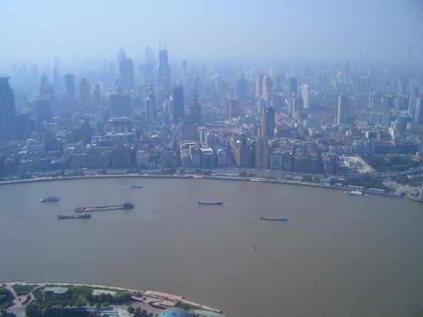 Shanghai Skyline by Day