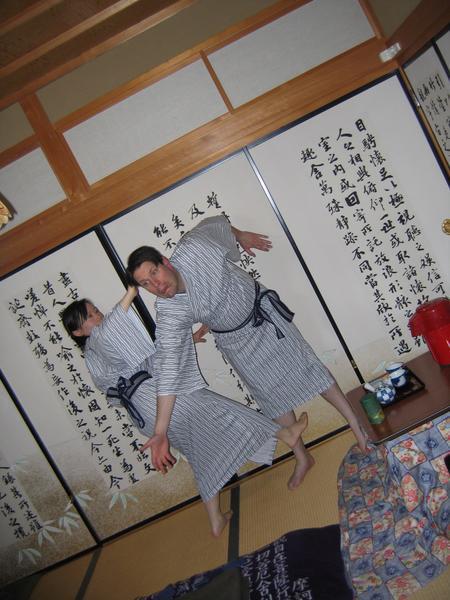 Fight Scene 2 - the powers of the yukata robe 