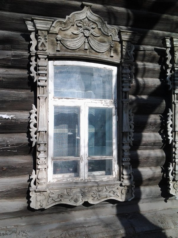 carved window