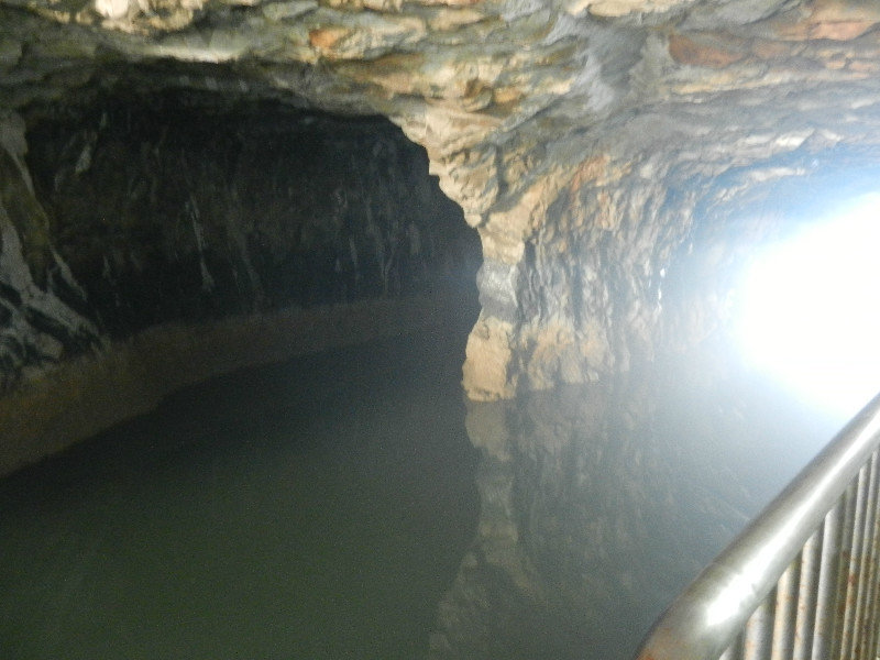 Underground sea tunnel