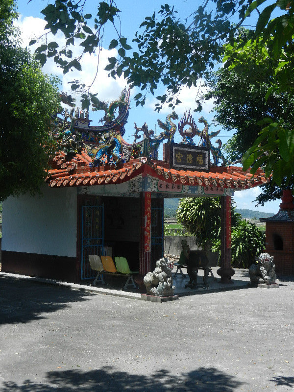 Temple on the cycle path