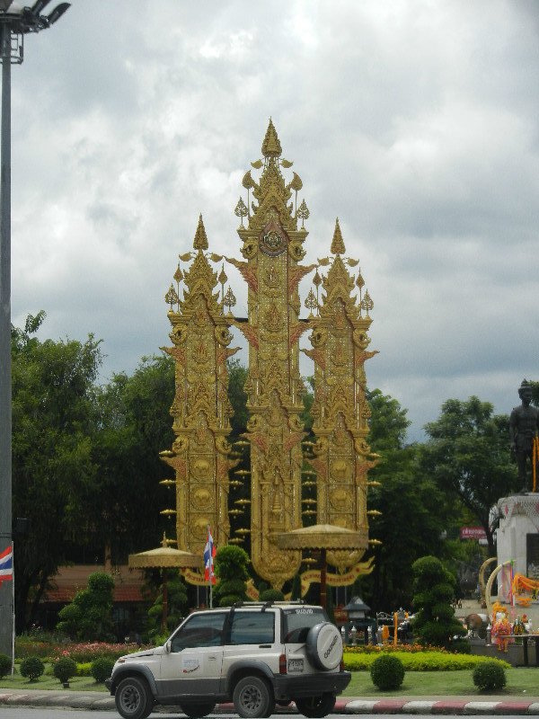Monument to the King in Chiang Rai