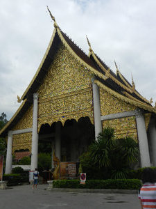 Typical temple in Chiang Mai