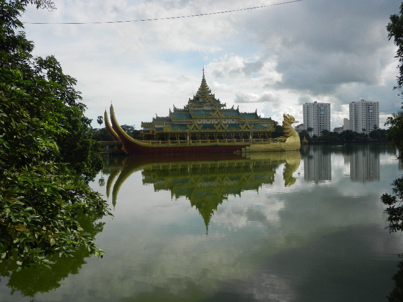 Floating pagoda
