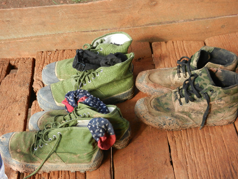 Our Burmese Army shoes