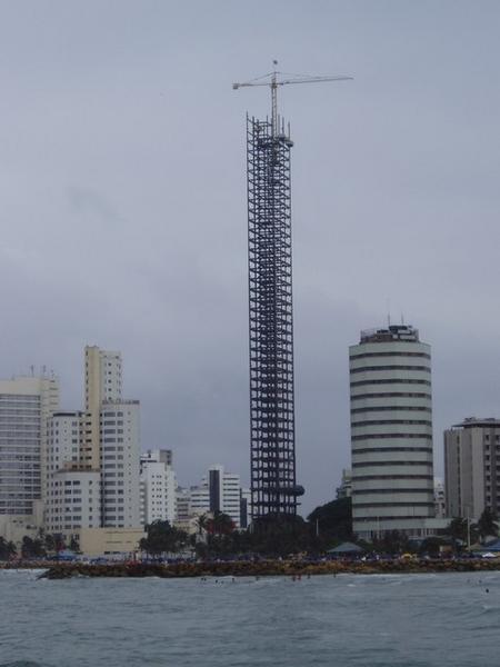 The Construction of Columbia´s Tallest Building 