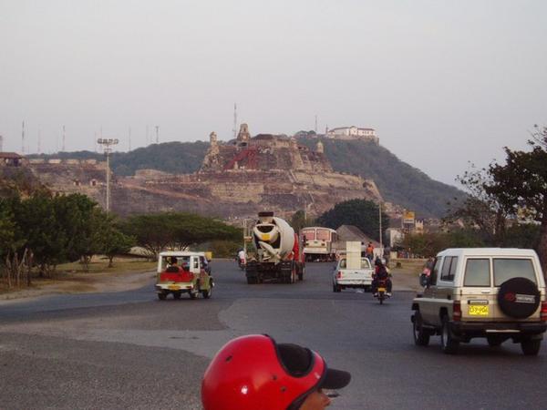 Fort San Felippe and the Pope´s Convent in the background