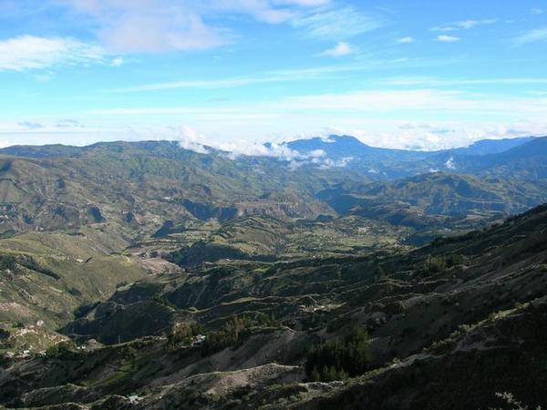 Detailed Valley, Quilatoa Loop