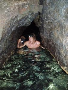 In the Depths of a Lava Tube